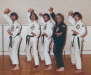 Jersey Kenpo Black Belts with Master Parker in 1980